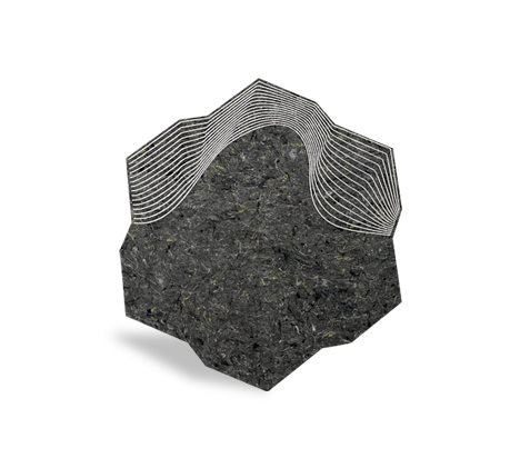 GRS-Certified Acoustic Decorative Panel